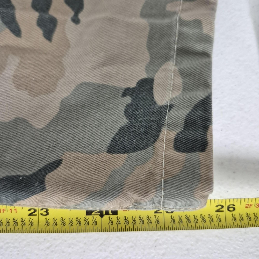 Levis Chino 5 Pocket Army  Pants Mens 34x26 (34x34T) Camo Slim Fit Straight Leg - Picture 10 of 11